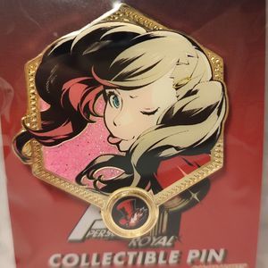 Persona 5 Ann Takamaki Golden Series Enamel Pin Full Color Official Collectible